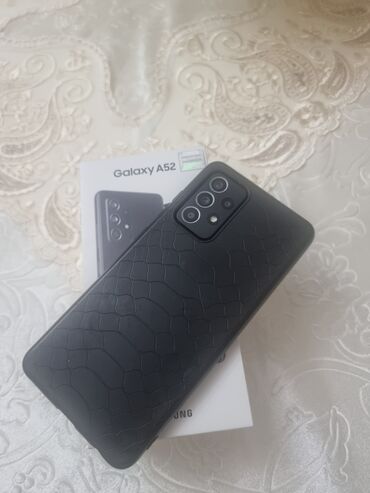 iphone saat qiymeti: Samsung Galaxy A52 5G, 128 ГБ, Беспроводная зарядка, Две SIM карты, Face ID
