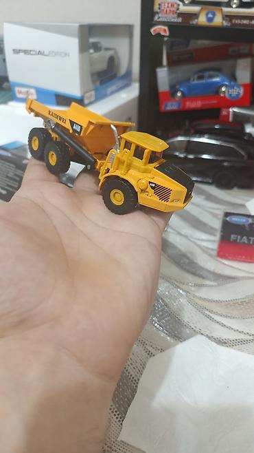 mini araba: KAIDIWEI A400 die-cast model – mini şaquli karxana dumperi - Miqyas — 4