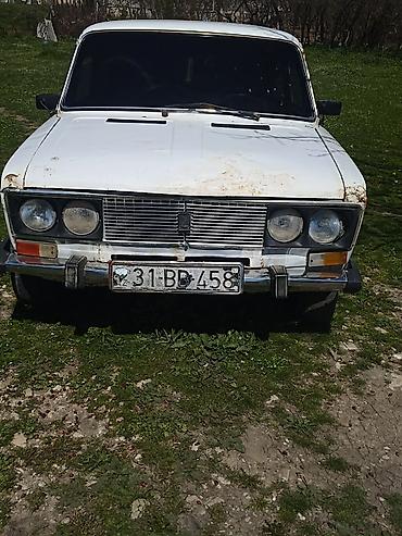 VAZ (LADA): VAZ 2106, ağ rəng, sedan gövdə. - Mühərrik: benzin, karbüratorlu — 6
