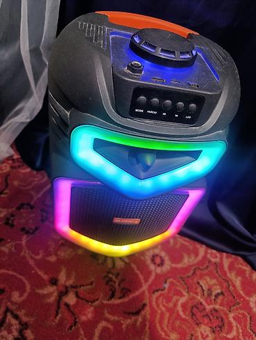 Динамики и колонки: Портативная акустическая система с RGB‑подсветкой и микрофоном - — 2