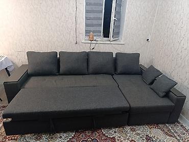 Угловые диваны: Угловой диван, C подушками — 3