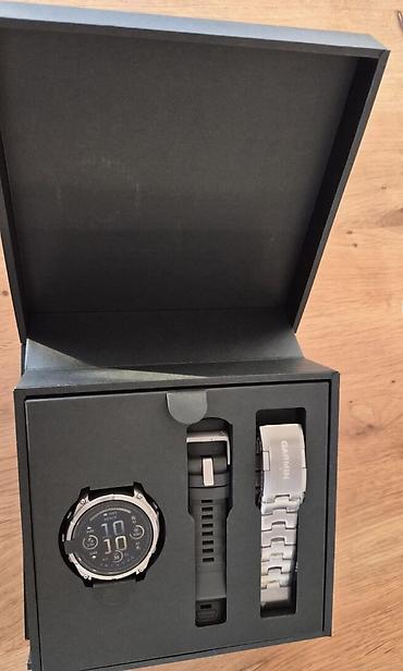 аудио техника: Garmin Fenix 8 amoled sapphire duo С двумя ремешками,в хорошем — 1