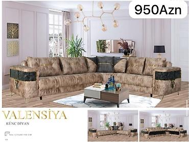 Divanlar: Künc divan, Yeni, Pulsuz çatdırılma — 44