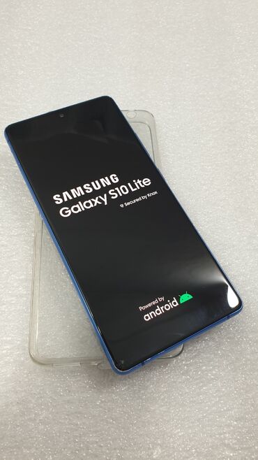 Samsung: Samsung Galaxy S10 Lite, Б/у, 128 ГБ, цвет - Синий, 2 SIM