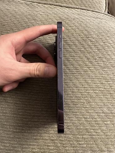 Apple iPhone: IPhone 14 Pro Max, Б/у, 256 ГБ, Deep Purple, Зарядное устройство, Защитное стекло, Чехол, 80 % — 6