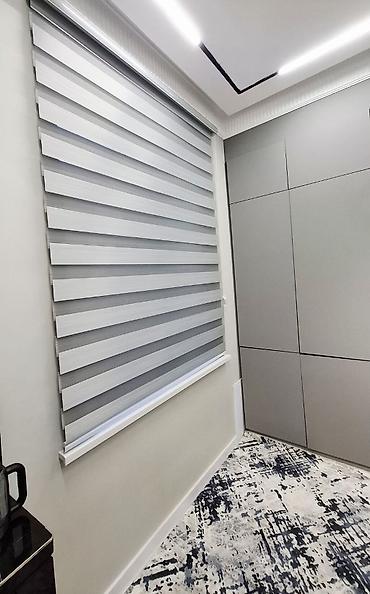 Jalüzlər: Zebra jalüz pərdələr - İşıq keçirmə və tam qapatma rejimləri: paralel — 5