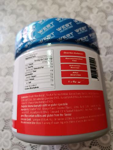 qidalar: Kreatin Çəki: 201 - 500 g, Yeni — 2