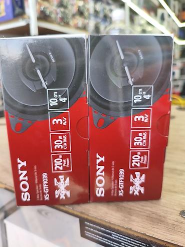 колонку: Акустические автомобильные колонки Sony Xplod XS-GTF1039 - Тип — 2