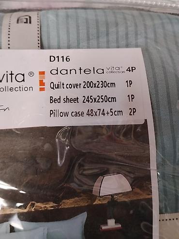 bed sheets: Комплект постельного белья dantela vita collection, модель D116 (4 — 2