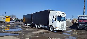 евро тонник: Тягач, Scania, 2004 г., Тентованный — 2
