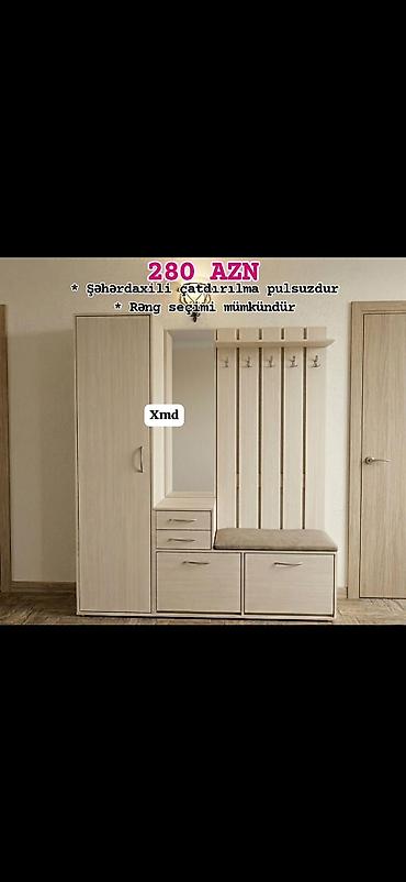 koridor dolapları: Dəhliz üçün çoxfunksiyalı giriş mebeli seti - Qiymət: 280 AZN - — 1