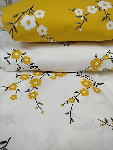 Комплекты постельного белья: Постельное бельё из сатина-жаккарда (страйп-сатин) - Материал — 11