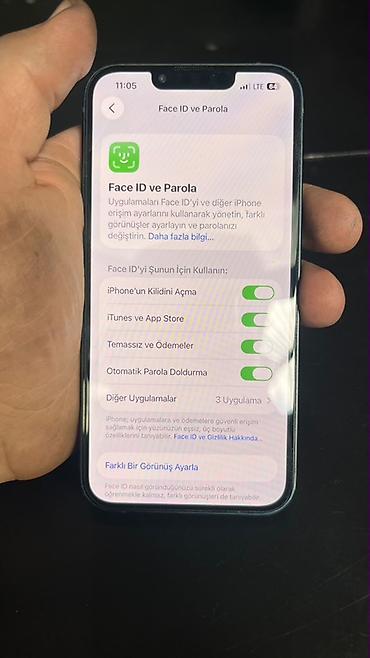 2 ci el iphone 13: IPhone 13, 128 GB, Mavi, Face ID — 2