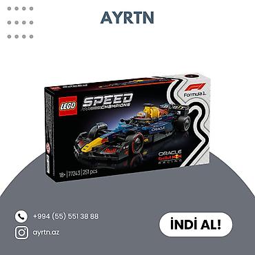 Konstruktorlar: LEGO Speed Champions – Oracle Red Bull Racing Formula 1 bolidi - Rəsmi — 1