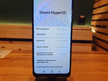 xaomi 17: Redmi, Redmi Note 12, Б/у, 128 ГБ, цвет - Синий, 1 SIM, 2 SIM — 4
