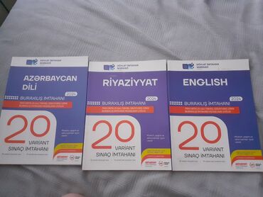 Testlər: Azərbaycan dili, Riyaziyyat və İngilis dili 11 ci sinif 20 sinaq
