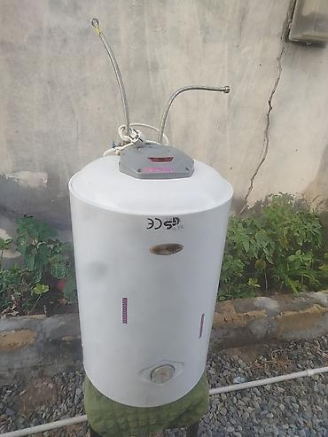 sumqayitda hamam: 80 litir Elektrik su qızdırıcısı (boyler) - Silindrik, şaquli — 1