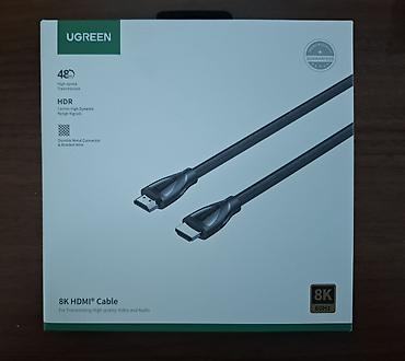 UGREEN 8K HDMI kabeli (Model: 80403, HDMI A/M – A/M, 2 m, hörgü