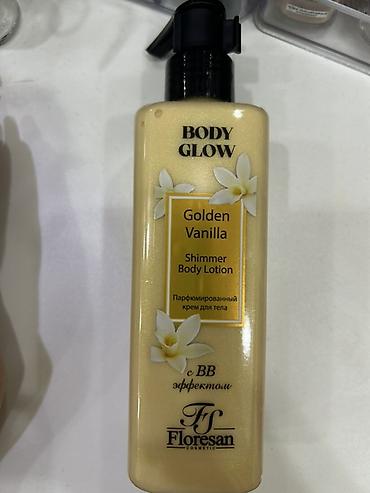 Məhsul: Floresan Cosmetic Body Glow – Golden Vanilla Shimmer Body