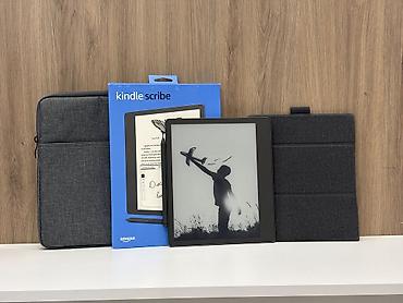 Электрондук китептер: Электрондук китеп, Kindle, Колдонулган, 10" - 11", Bluetooth, түсү - Боз — 1