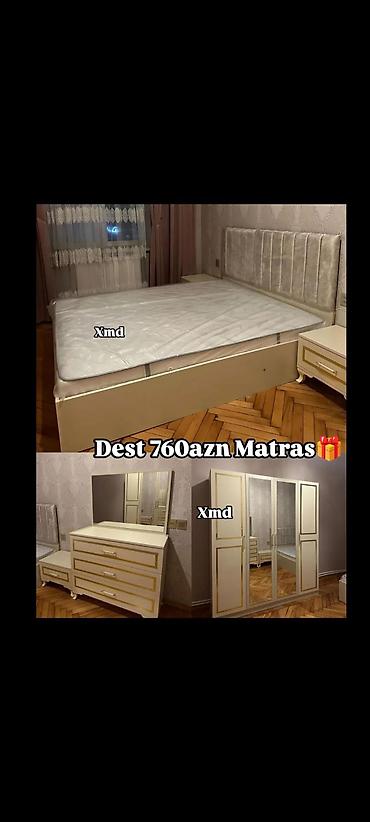 parket yonan: Yataq otağı mebel dəstləri 1) Dəst – 760 AZN (Matras hədiyyə) - — 2