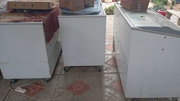 Сковородки: Sürgülü şüşə qapaqlı ticarət tipli dondurucu vitrinlər (3 ədəd) -