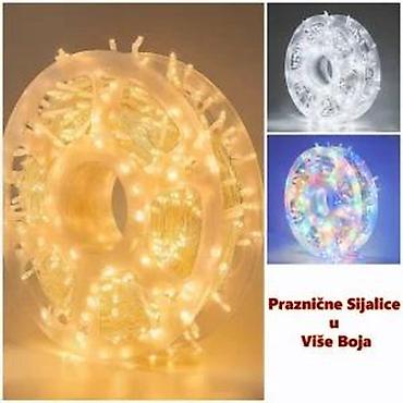 solar: LED praznične sijalice na roli – za unutrašnju i spoljašnju dekoraciju — 9