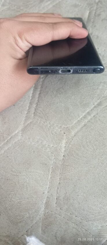 not 8 ikinci el fiyatları: Samsung Note 10, 256 GB, rəng - Qara, Zəmanət, Kredit, Qırıq