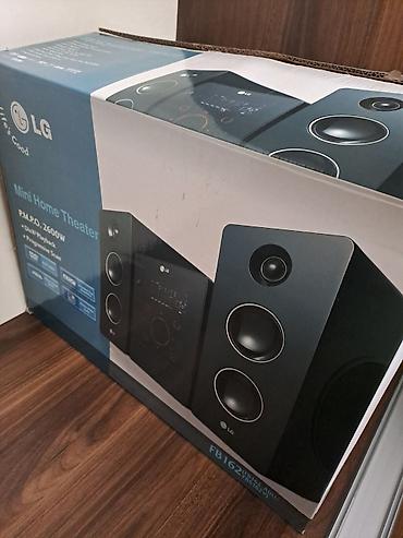 Audio: LG Mini Home Theater – FB162 - Güc: P.M.P.O. 2600W - Daxili Dolby — 2