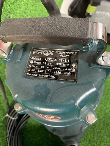 Системы полива: Погружной насос PROX QDX1.5-32-1.1 для перекачки воды. Подходит для — 2