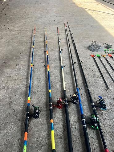 spinning: Balıqçılıq komplekti – spinning və aksesuarlar Tərkib: - 6 ədəd — 1