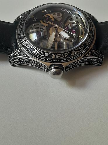 oglan ucun qol saatlari: Corum Skeleton mexaniki qol saatı – Swiss Made, Limited Edition - — 4