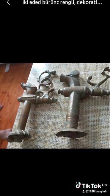 Qədim samovarlar: Antik pirinç samovar - Material: bürünc/pirinç gövdə, döymə və damğa — 6