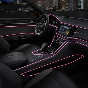 Tuning i styling: LED ambijentalna traka za enterijer automobila (EL/LED neon užareni — 1