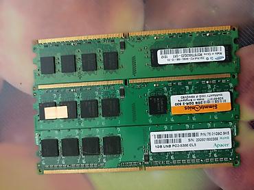 3060 pc: Operativ yaddaş ddr 2-2 gb və 1 gb — 1