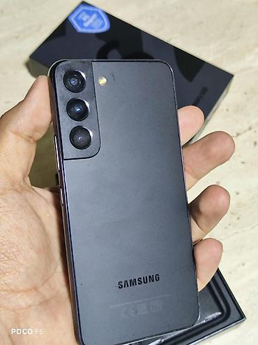 Мобильные телефоны и аксессуары: Samsung Galaxy S22, Б/у, 128 ГБ, цвет - Черный, 2 SIM — 9