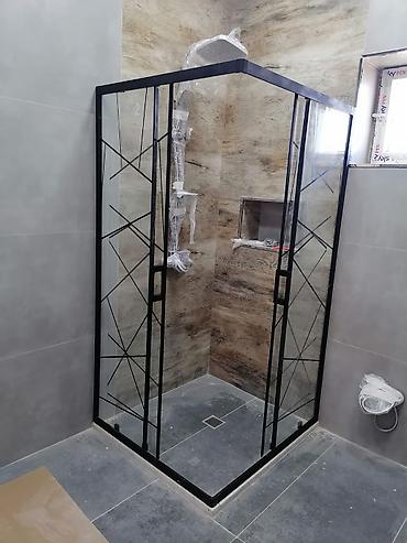 Duş kabinaları, arakəsmələr: Yeni Arakəsmə, Künc üçün, Ödənişli çatdırılma — 37