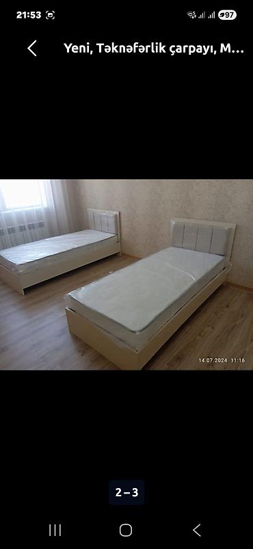 Çarpayılar: Tumça matras qarşıq 120m tecili satılır 0709012023 telfon 24 saat — 2