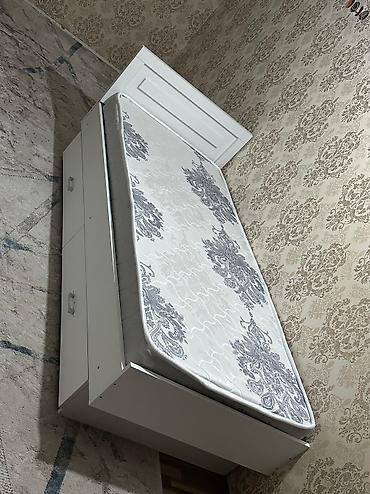 Односпальные кровати: Односпальная кровать, Новый, С матрасом, длина - 2 см — 29