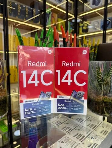 мобильные телефоны айфон 7: Redmi, Redmi 14C, Новый, 256 ГБ, цвет - Черный, 2 SIM