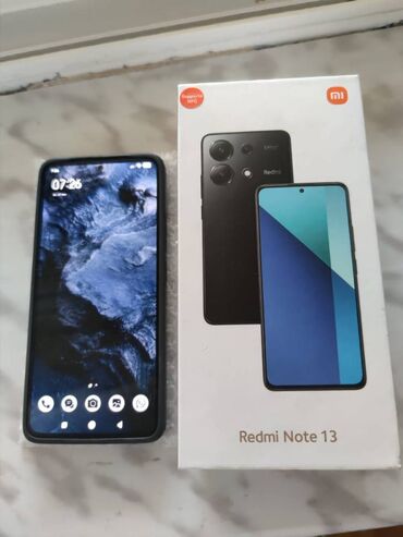 redimin: Xiaomi Redmi Note 13, 128 ГБ, цвет - Черный, 
 Отпечаток пальца, Face ID, Две SIM карты