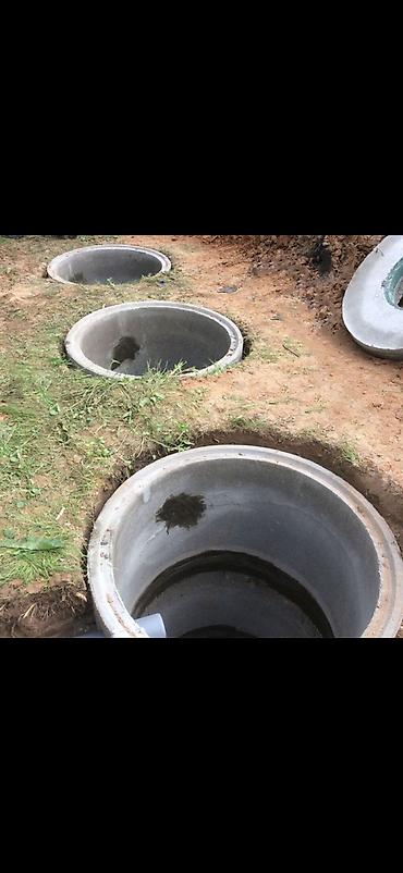 Железобетонные (ЖБИ) кольца для септика: Железобетонное (ЖБИ) кольцо для септика Размер: 110 x 90 x 9 см, Платная установка, В розницу — 9