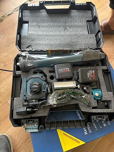 лазерный уровень бишкек б у: Лазерный уровень Bosch GRL 400 H Professional в комплекте с пультом — 3