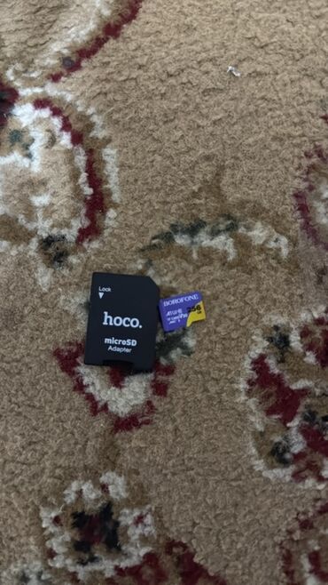 memory stick: Карта памяти BOROFONE microSD (TF) 256 ГБ + адаптер HOCO microSD → SD