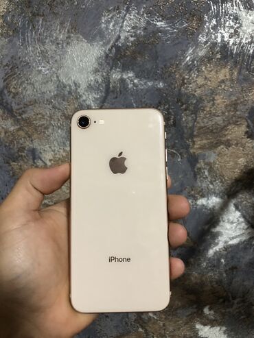сим карта с безлимитным интернетом для телефона: IPhone 8, Колдонулган, 64 ГБ, Алтын, 70 %