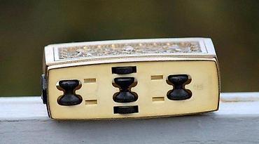 Upaljači i prateća oprema: Erhard & Sohne, 1960-e stare stone tabakere. Vintage nemački — 8