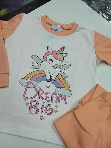 Pidžame: Dec pidzama Vel 2-8 Cena 2100 din Moze kombinacija boja stampe imena — 15