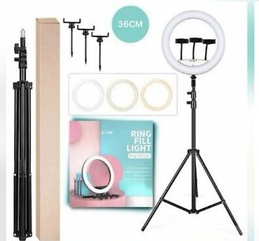 Elektronika: 55sm LED Ring Fill Light dəsti - Halqa işıq diametri: 55sm - — 1