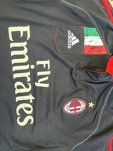 climacool: Игровая футболка AC Milan adidas (выездная/третья), с воротником-поло — 3