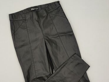 Жінкам: Zara, Лосини З екошкіри жіночі, розмір M